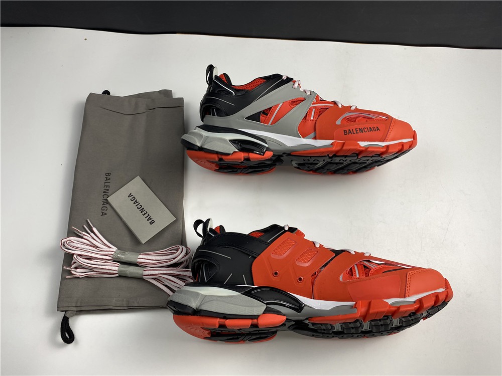 BLG TRACK SNEAKER ORANGE/BLACK
